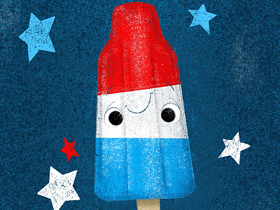 🎆Treat yourself to a cool 4th of July 🎆⠀ 4th of july book illustration childrens book fourth of july gif illustration picture book