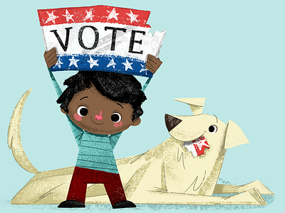 Go Vote! 🗳 book illustration character design childrens book illustration illustrator kid lit kidlitart kids book