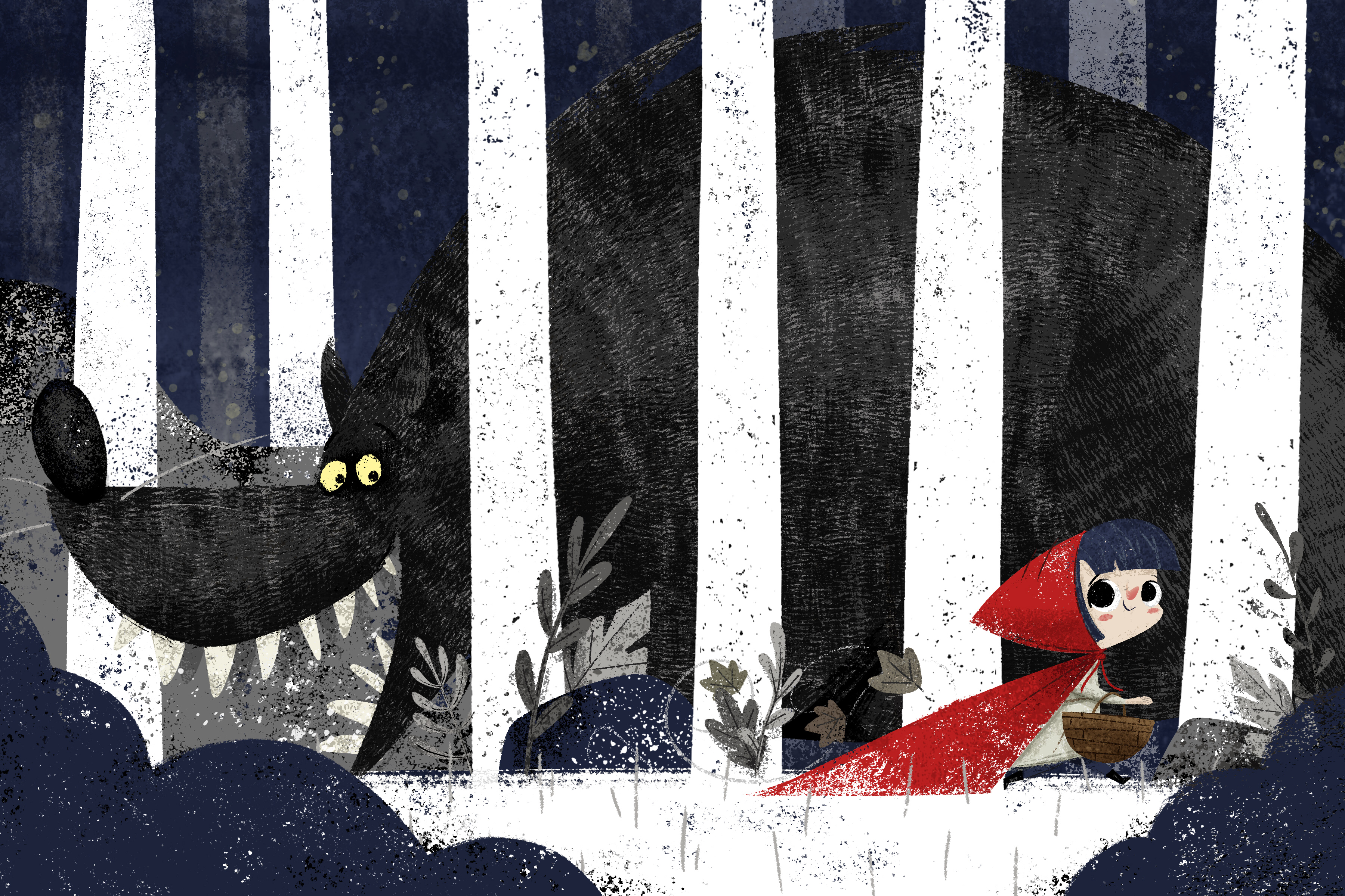 Little Red Riding Hood By Rob Sayegh Jr On Dribbble