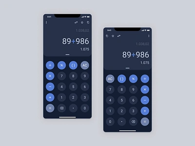 Daily UI — Calculator app calculator dailyui design mobile product design ui