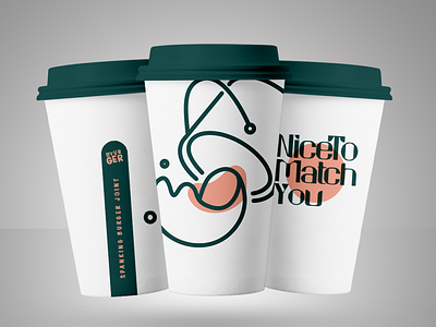CUP BYURGER branding graphic design