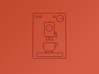 Coffeemachine icon coffee icon machine vector