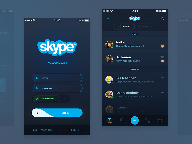 mobile skype sign in
