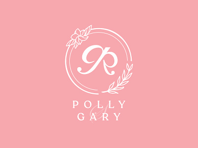 Wedding Logo butterfly logo gary logo logotype polly wedding wedding logo