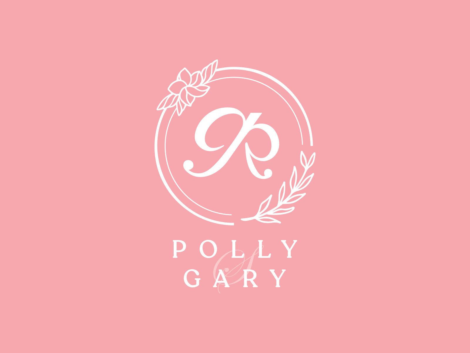 Wedding Logo by Pollection on Dribbble