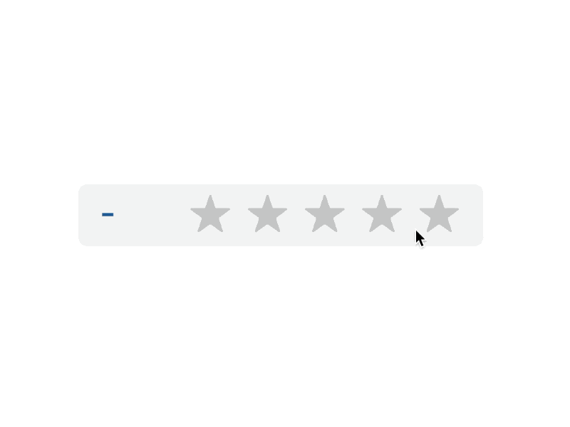 Rate Your Music / Rate Button animation button design interface minimal motion rate rate your music responsive stars ui ui design ux ux design uxui web web design