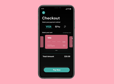 DailyUI Challenge 002 :Credit Card checkout animation daily ui challenge dailyui dailyui 001 design motion graphic prototype prototype animation ui ux