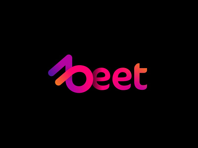 Beet design illustration logo typography