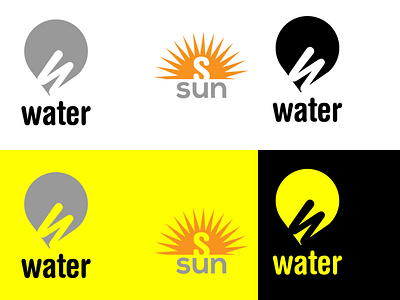 sun water logo