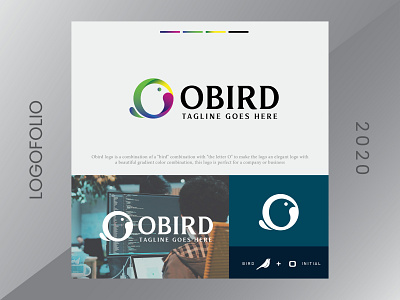 Obird Logo For Company animation app branding business company design graphic design icon illustration logo motion graphics ui vector website