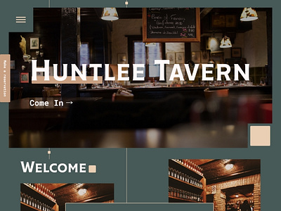 Tavern web design