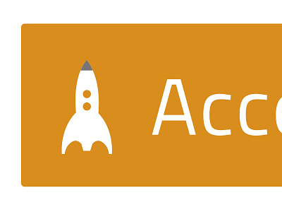 Accelerator Process mockups orange process rocketing