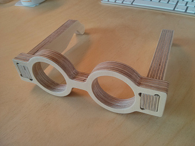Opendesk Glasses glasses laser cut wood work
