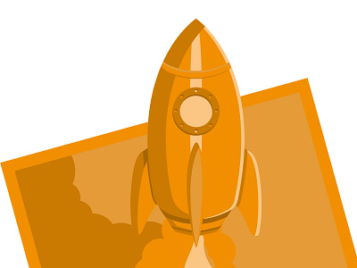 CC Rocket illustration rocket vector