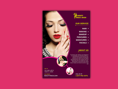 Beauty Makeup Flyer Design by mdzobayer937 on Dribbble