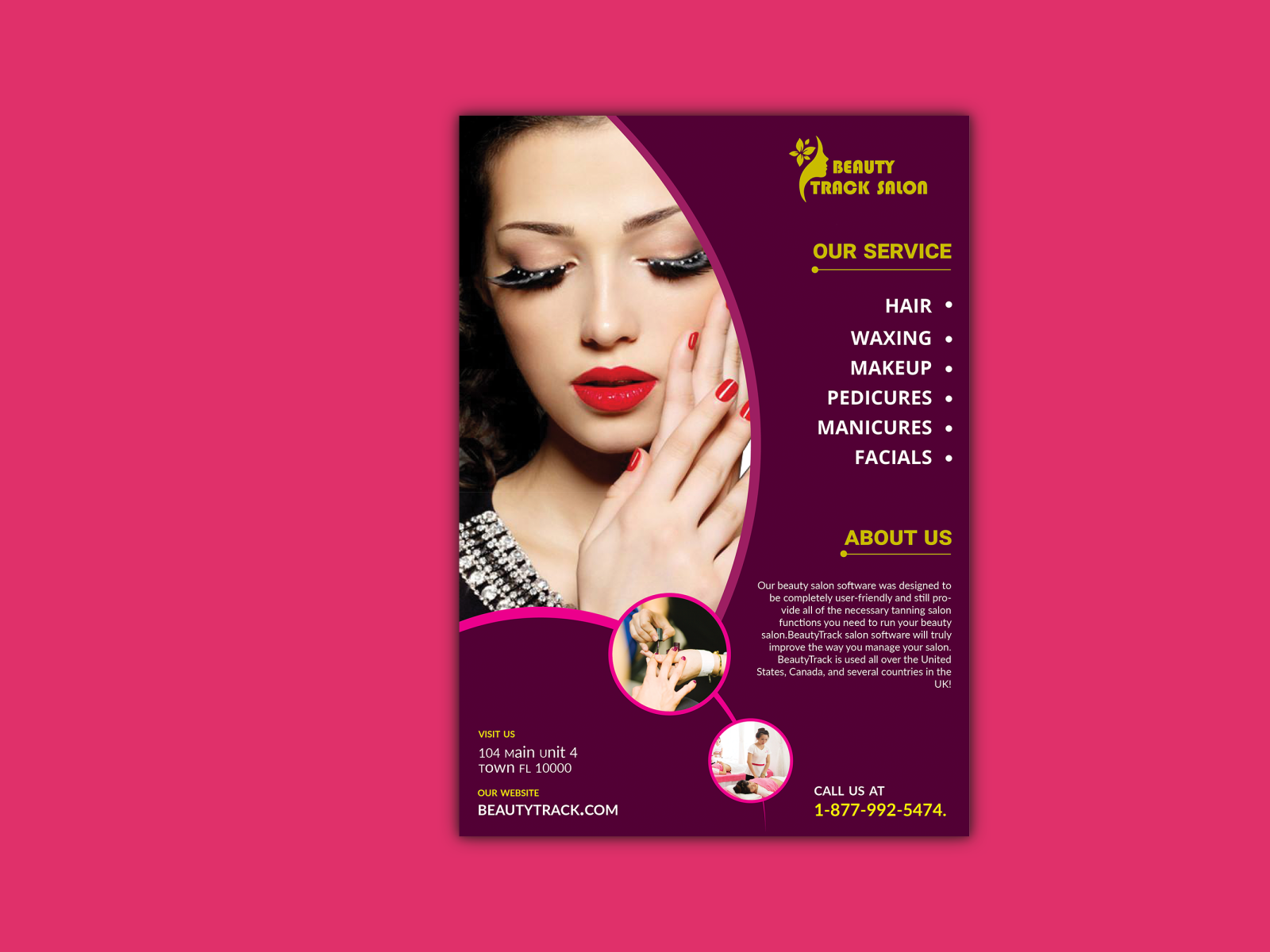 Beauty Makeup Flyer Design by mdzobayer937 on Dribbble