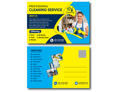 Cleaning EDDM Postcard & direct mail design brand identity branding brochure design business catalog clean design clean resume corporate design dirrectemail flyer flyers flyers templates logo marketing postcard postcards poster presentation professional design