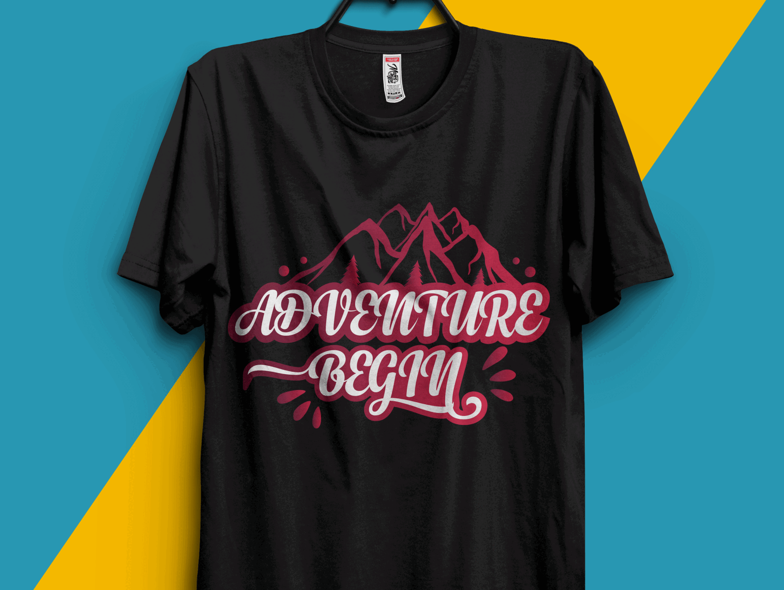 Adventure T-shirt Design adventure branding business design graphic design marketing t shirt t shirt design tshirt tshirts