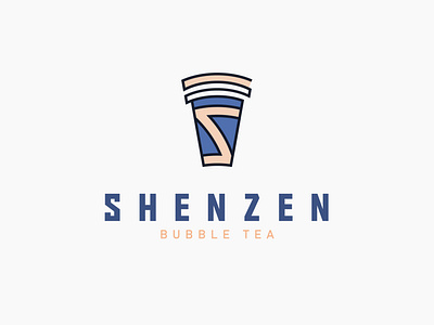 shenzen bubble tea resturant logo