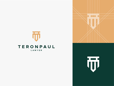 Teronpaul brand brand identity brand identity designer branding branding design court graphicdesign law lawyer logo logo logo design branding logo designer logo presentation logodesign minimal lgoo design monogram logo design personal logo professional logo teronpaul teronpaul logo design