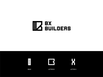 BX Builders brand identity branding branding design builder logo builders bx bx builders logo design company logo design construction construction company logo design graphicdesign highway logo logo design logo designer logotype road road construction logo