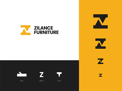 Zilance Furniture branding business furniture furniture brand design furniture logo graphic design graphicdesign interior interior design interior logo lettermark logo designer monogram logo design plane screw z lettermark z monogram z monogram logo