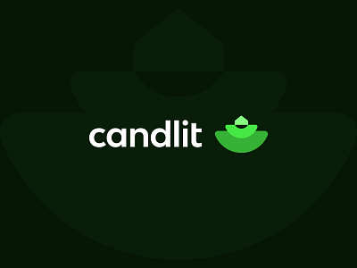 Candlit Logo Concept 2023 3d branding branding design business candlit design fire icon illustration light logo logotype nature print startup trend ui vector visualidentity