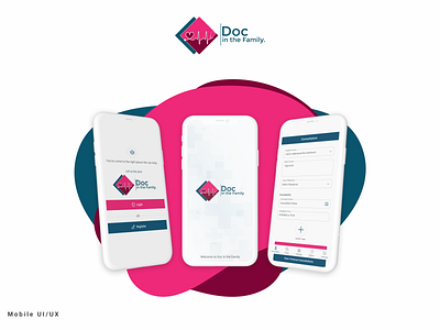 Family Doctoe App app design doctor app