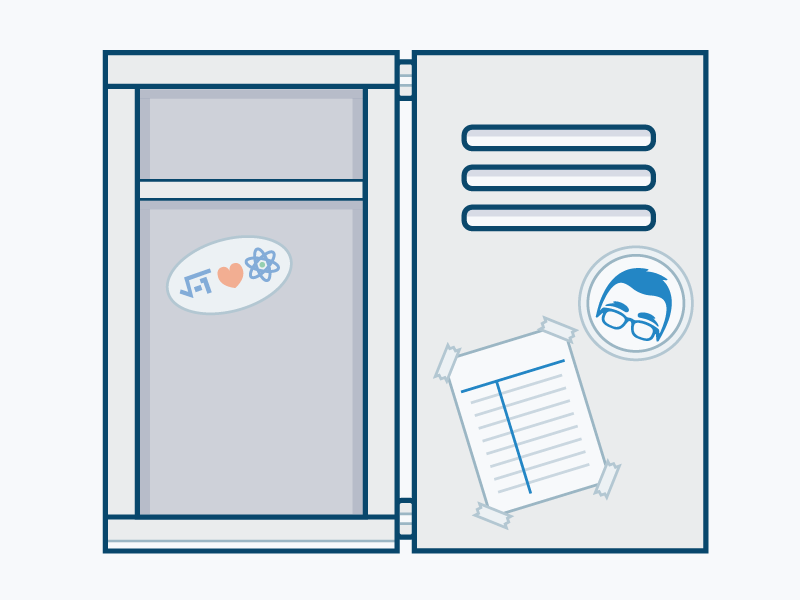 Empty Locker by Kelly Robinson on Dribbble