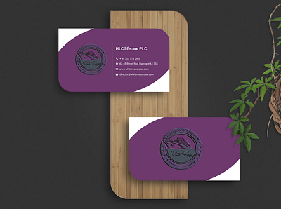 Ship company business card