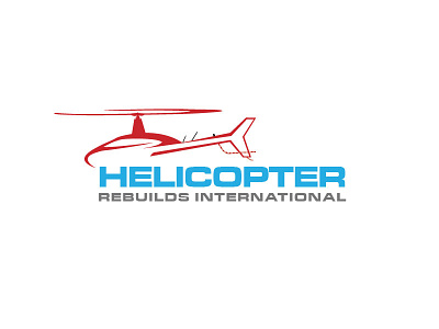 Helicopter Rebuilds brand design graphic design logo design