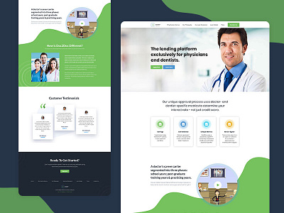 doc2doc ui design uiux website design