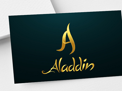 Aladdin logo branding graphic design logo
