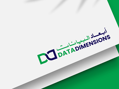 Data Dimensions logo branding logo
