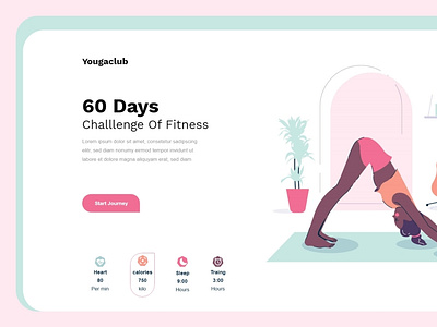 fitness landing page