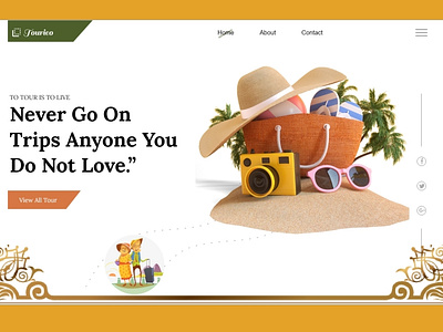 Tour landing page