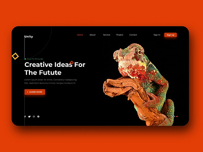 creative design page