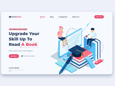 education landing page