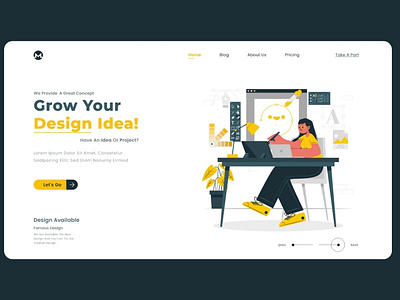 design idea landing page