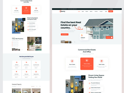 RealEstate landing page