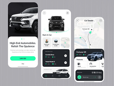 Car Rental App Concept