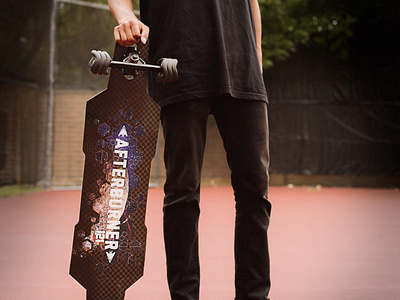 Longboard graphic