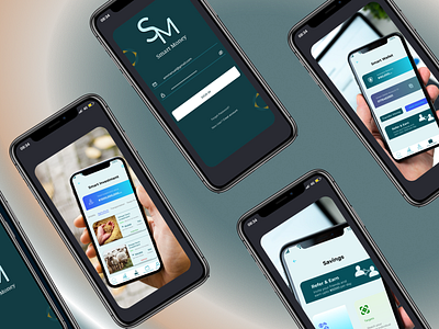 Fintech Smart Money App branding design mobile app mobile ui ui ux