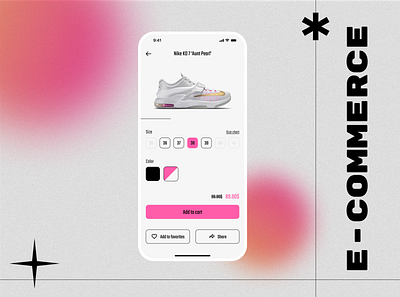 Day 012 - e-commerce shop (single item) app daily dailyui design ecommerce item onlineshop shop store ui ux