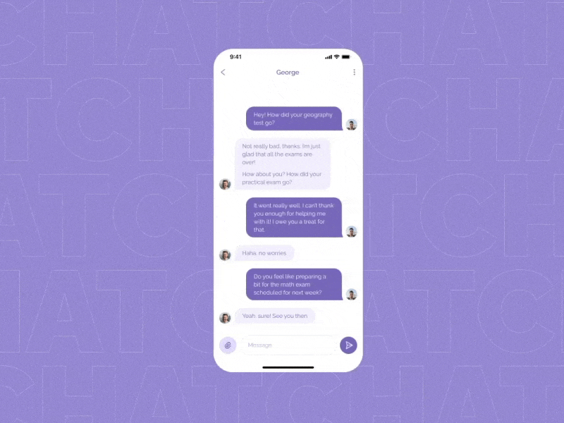 Day 013 - direct messaging app daily dailyui design direct message messaging ui ux