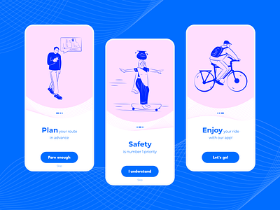 Day 023 - onboarding animation app daily dailyui design mobileapp onboarding ui ux