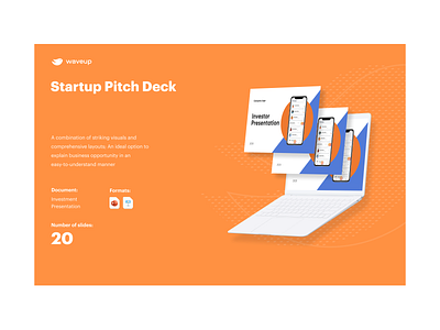 Startup pitch deck case study business presentation colorful flat design investor deck keynote presentation layout exploration modern design pitchdeck pptx presentation design startups vc venture capital