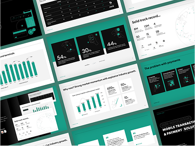 Investor Pitch Deck example by Wave Up on Dribbble