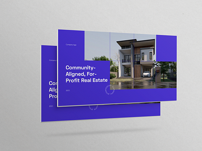 Real Estate Pitch Deck