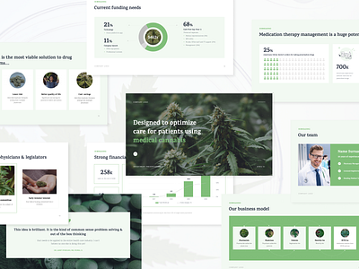 Cannabis Presentation business presentation cannabis cbd graphic design investor deck keynote presentation medical pitch deck designer powerpoint presentation design presentations startup